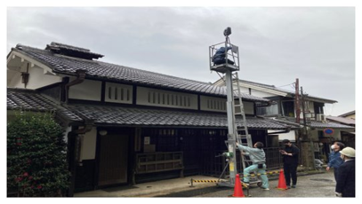 歴史的建造物の2D図面化および3Dモデル化