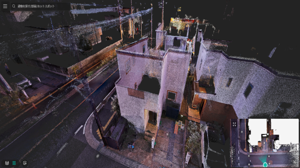 工事現場リアルタイム3Dスキャン